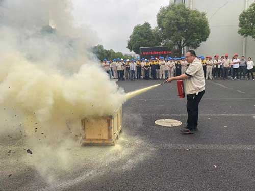 “人人講安全、個個會應急”——上海創力集團開展“安全月”消防演習活動(圖4)